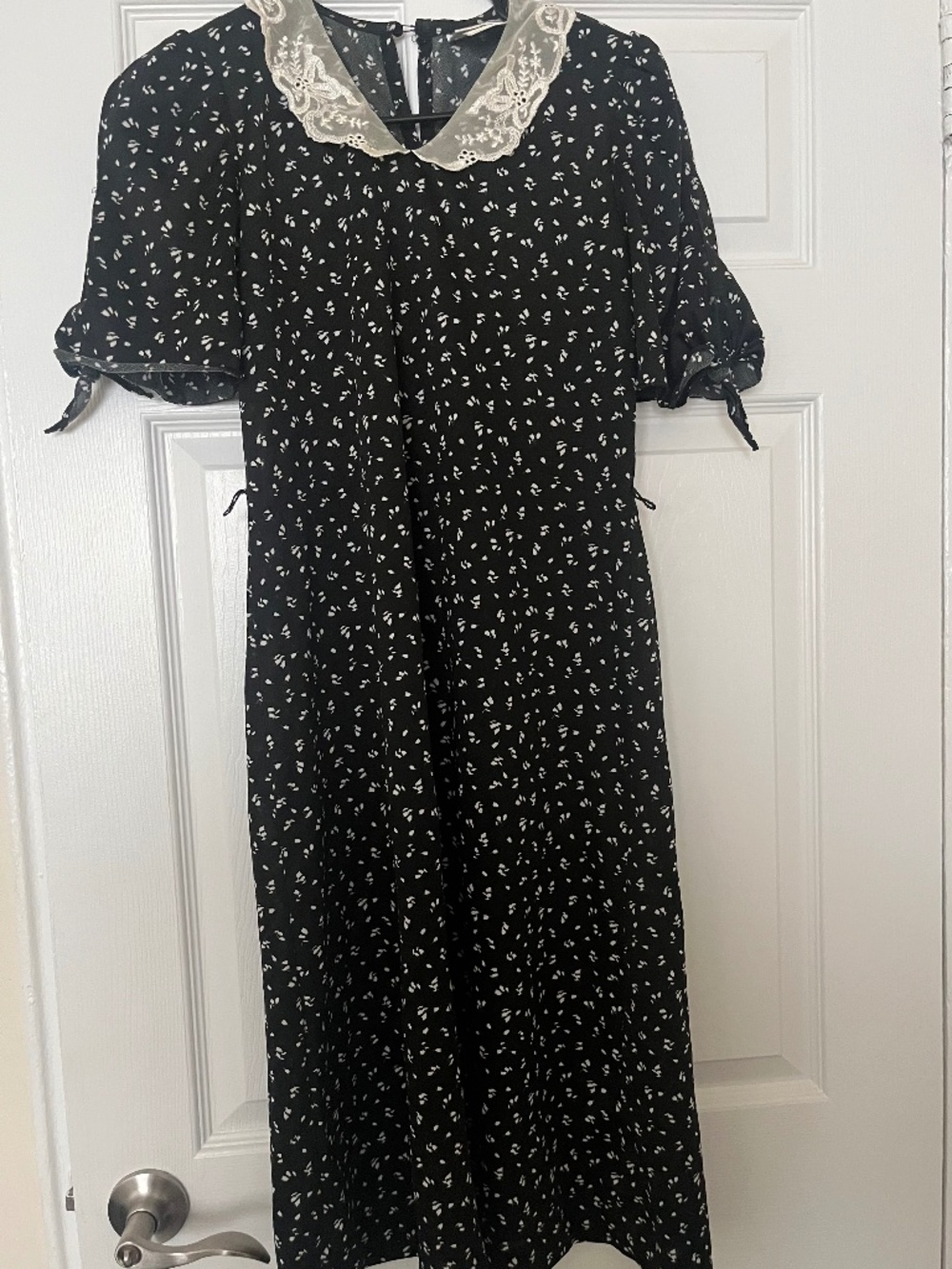 Avon Fashions Midi Dress Peter Pan Lace Collar Size 5/6